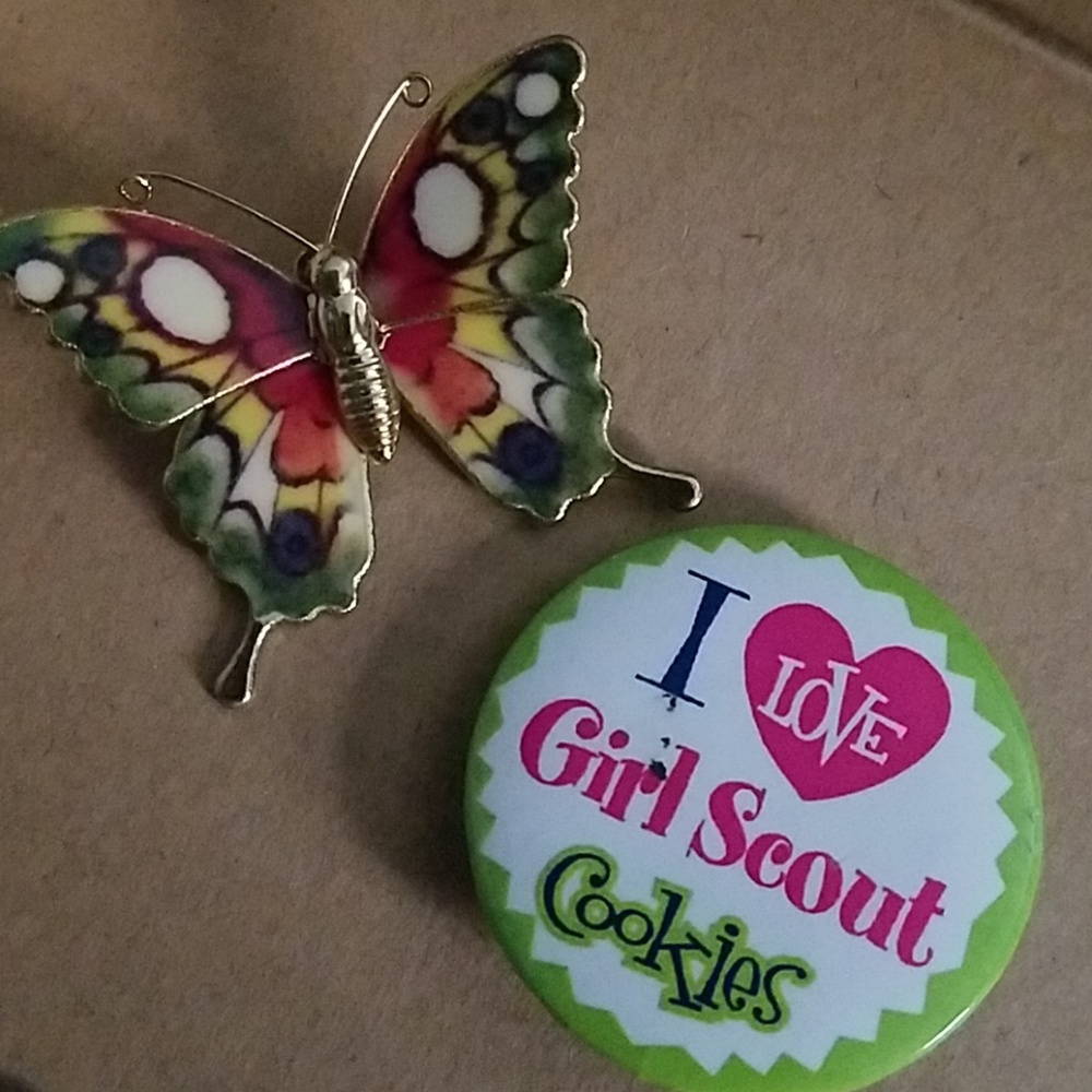 2 Enamel pins